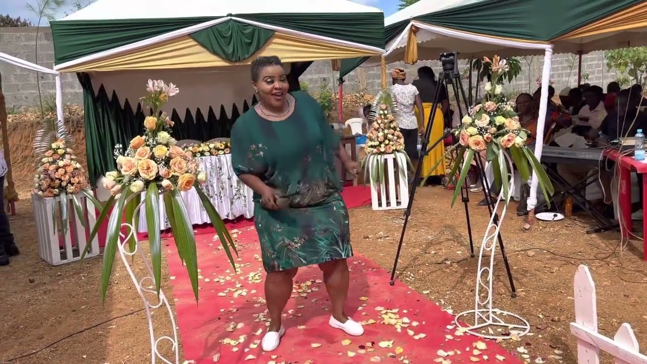 Switmaggy at an event in machakos