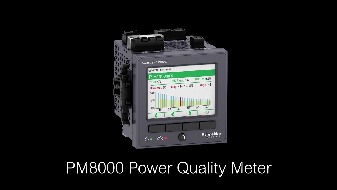 PM8000 Power Quality Meter - It All Starts with a Meter