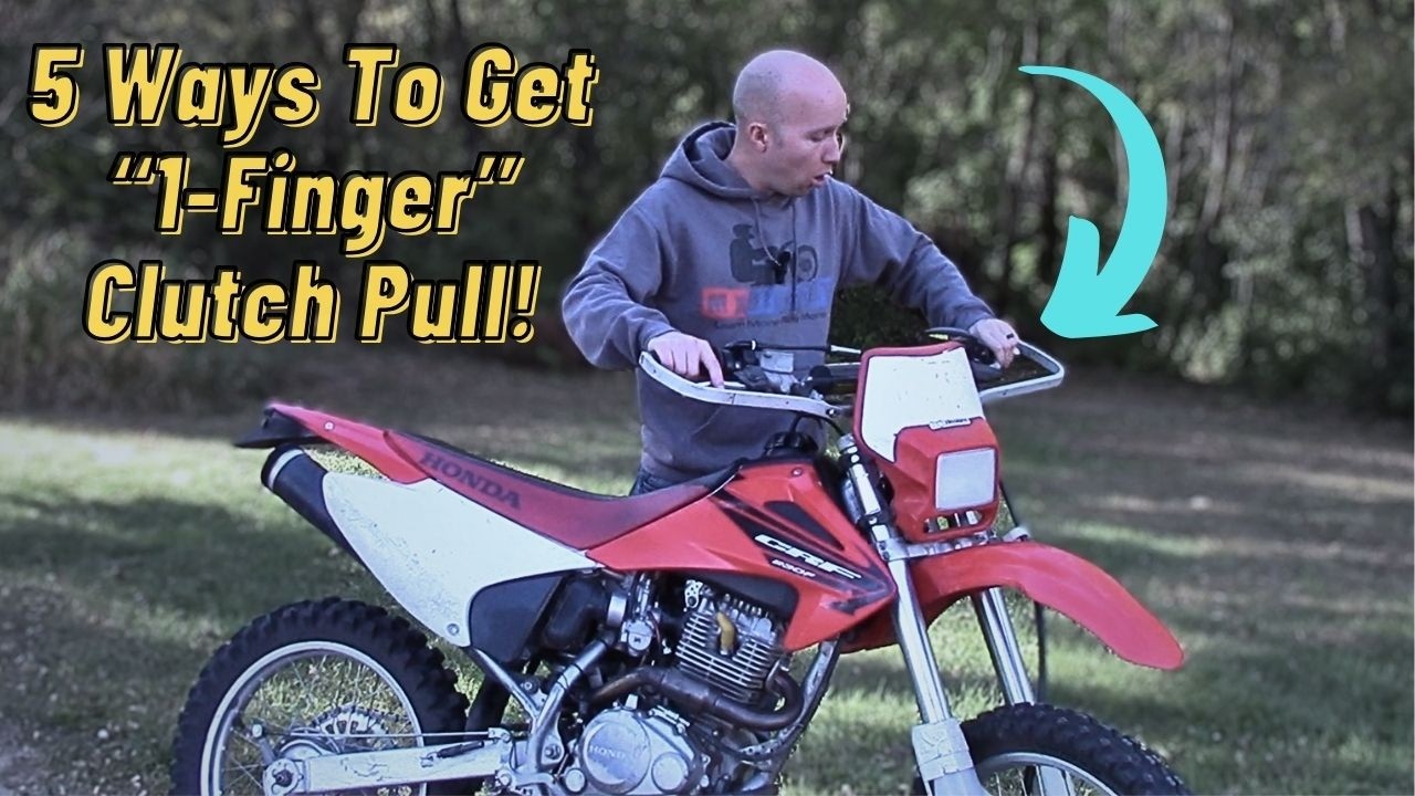 Dirt Bike Stiff Clutch? How To Get EASY Pull With 1 Finger [5 Ways]
