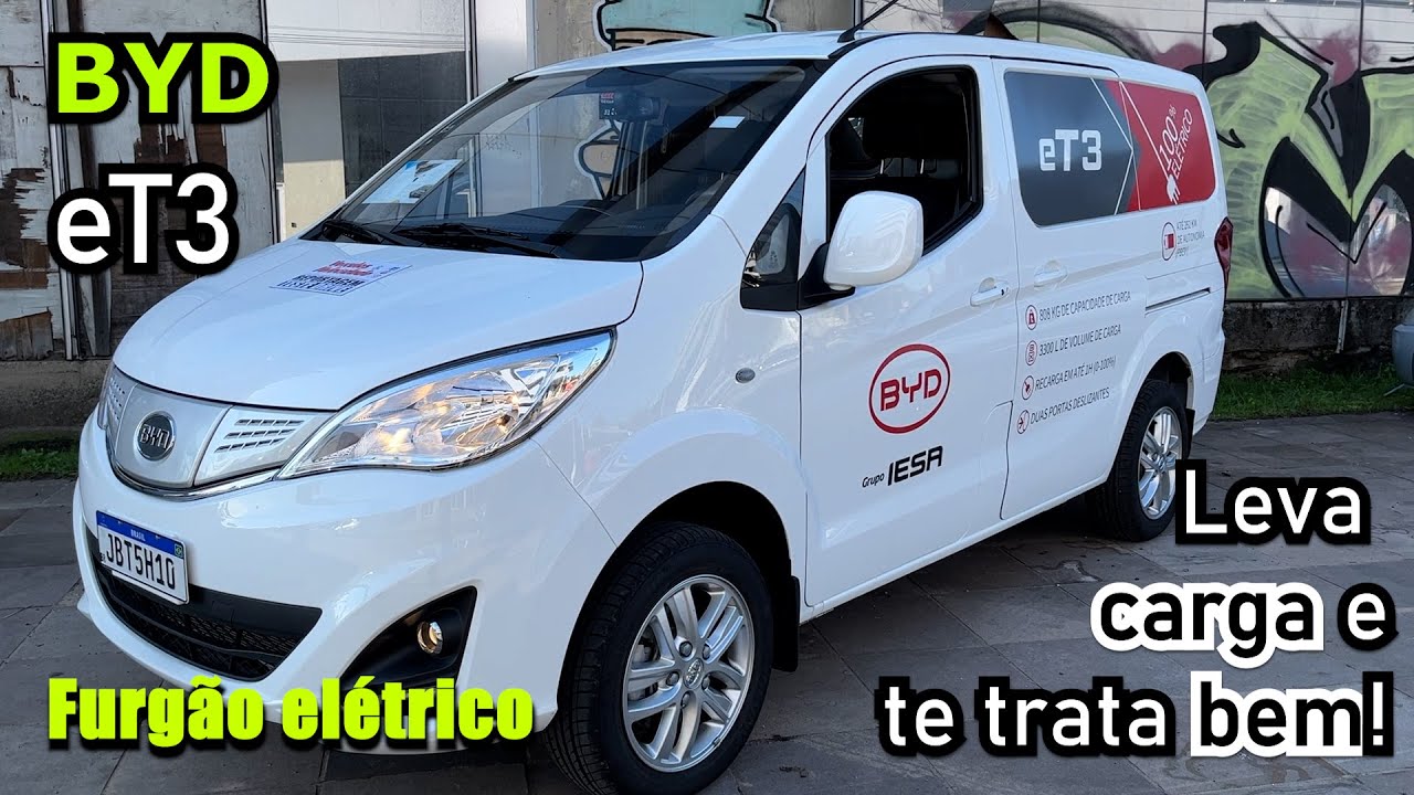 BYD eT3 é furgão elétrico de luxo