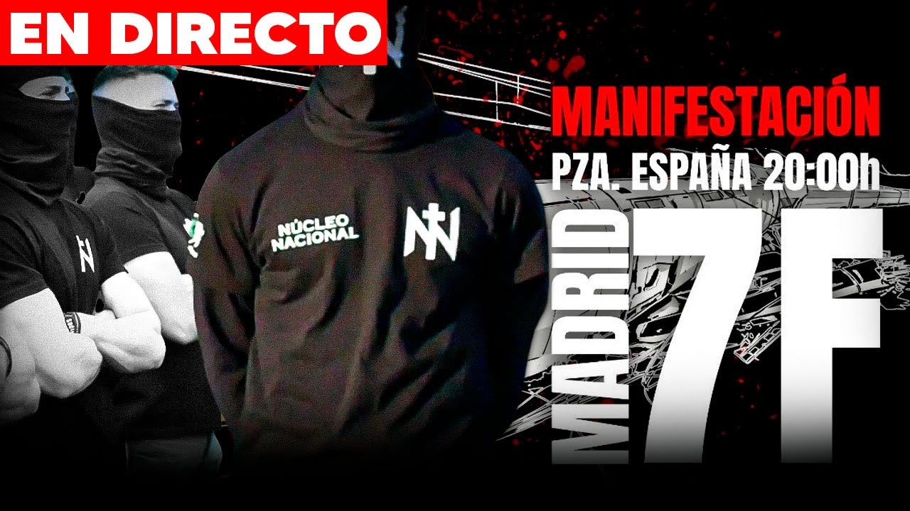 Concentración de NN en MADRID