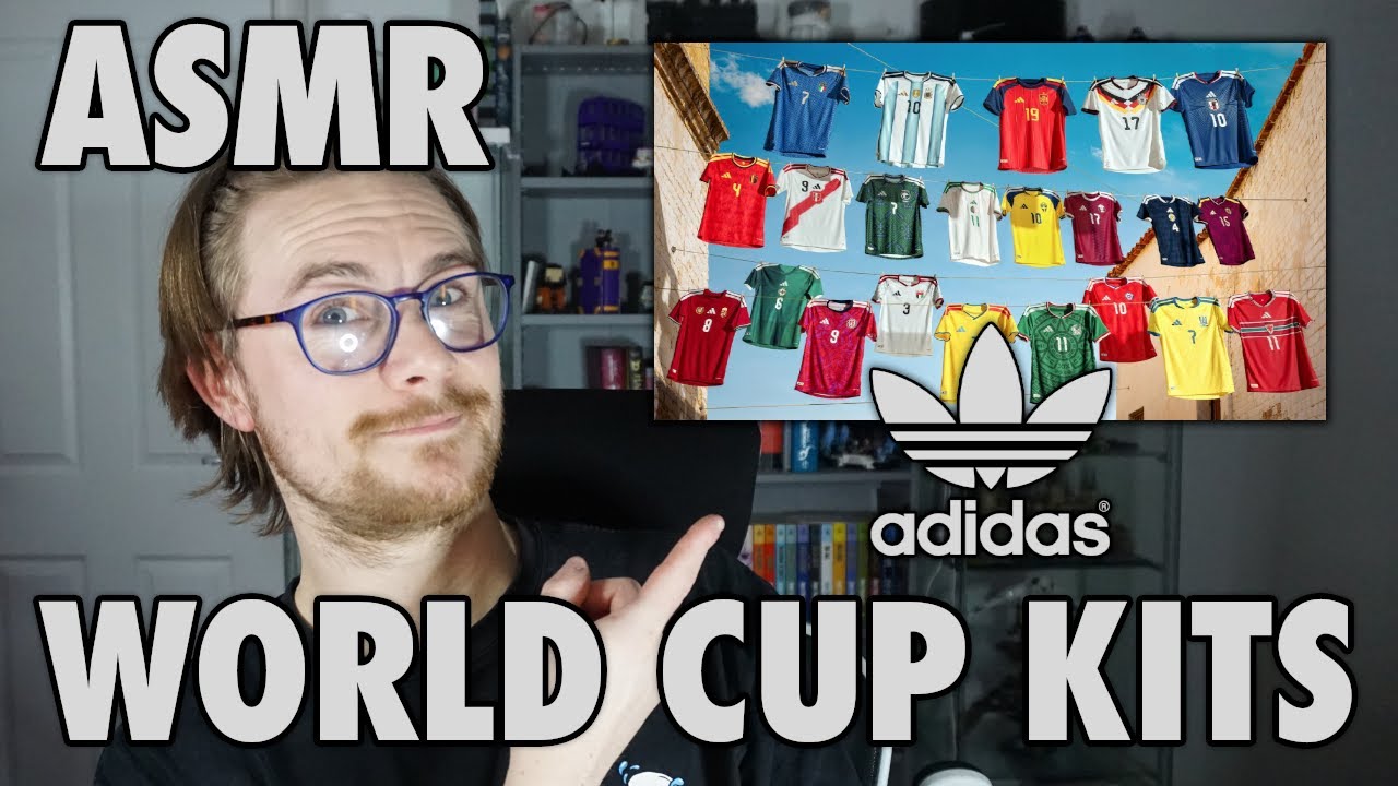 ASMR | Комплекты формы ADIDAS для Чемпионата мира по футболу! (Обзор шепотом!)