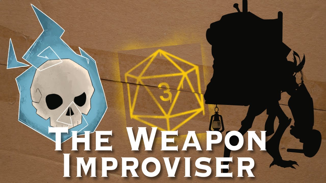 The Weapon Improviser | Building Pathfinder 2e Characters