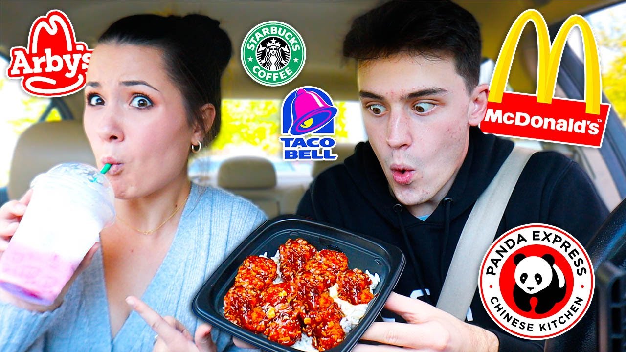 Letting Fast Food Employees DECIDE What We Eat for 24 HOURS (IMPOSSIBLE FOOD CHALLENGE)