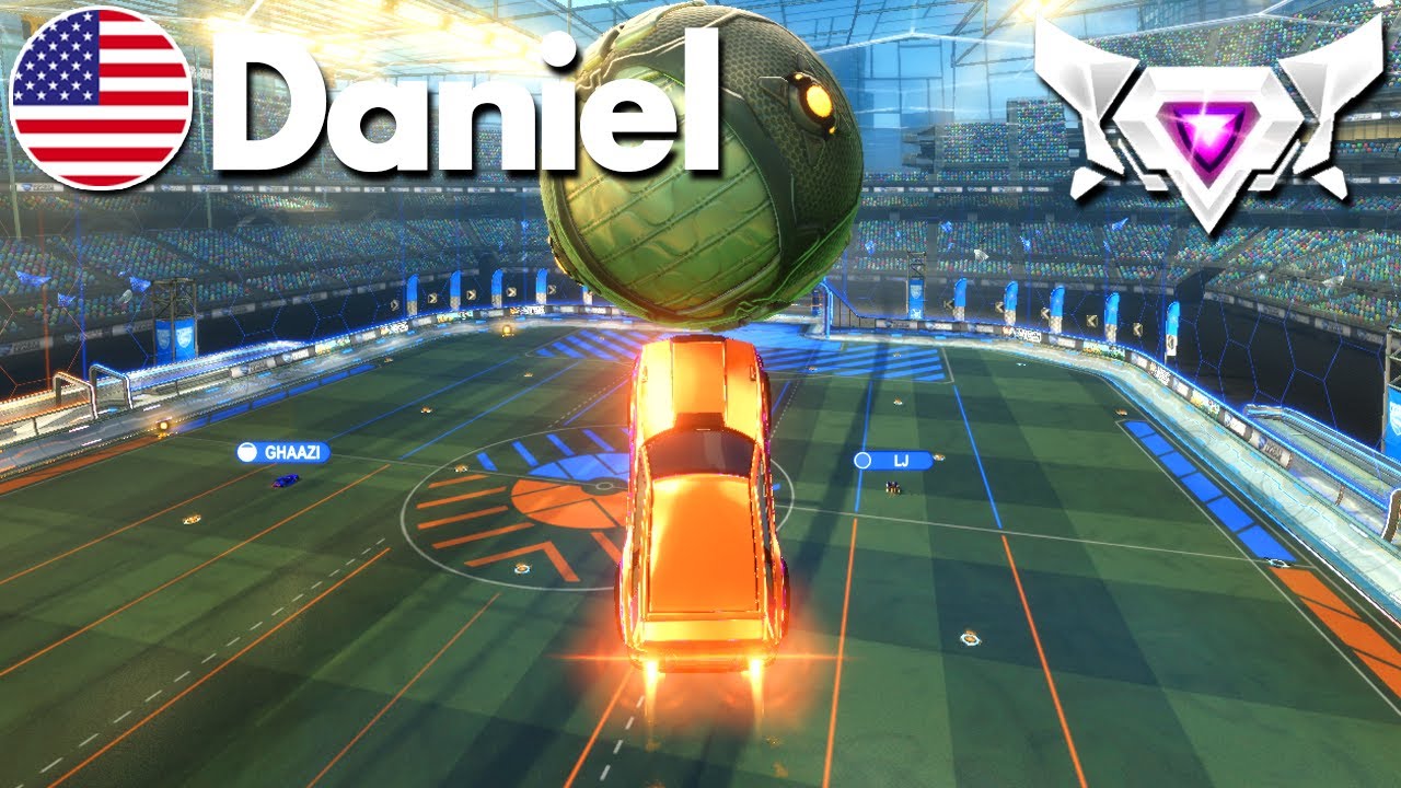 1 HOUR of DANIEL INCREDIBLE Rocket League Gameplay (SSL 2v2)