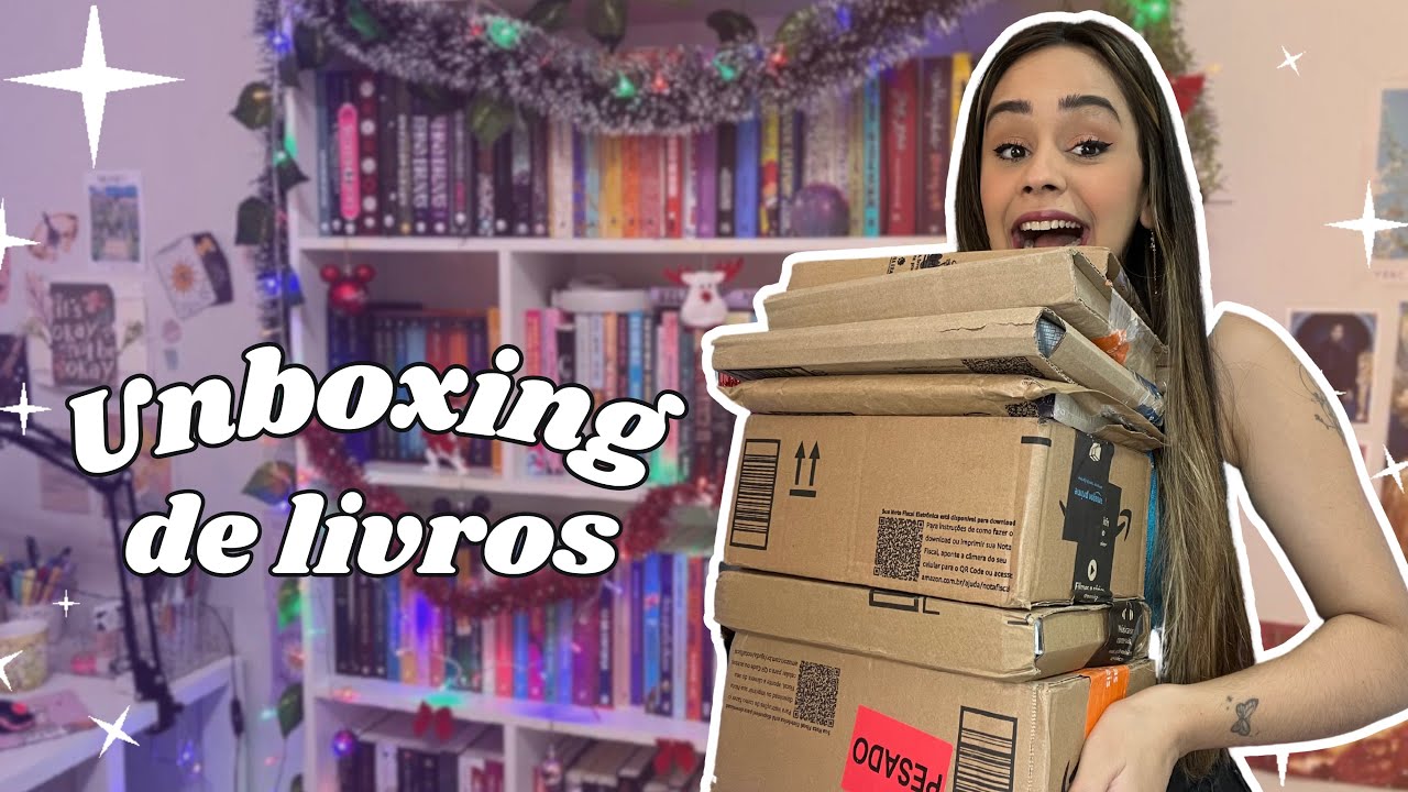 ✨ UNBOXING: livros da black friday e presentes 🎁