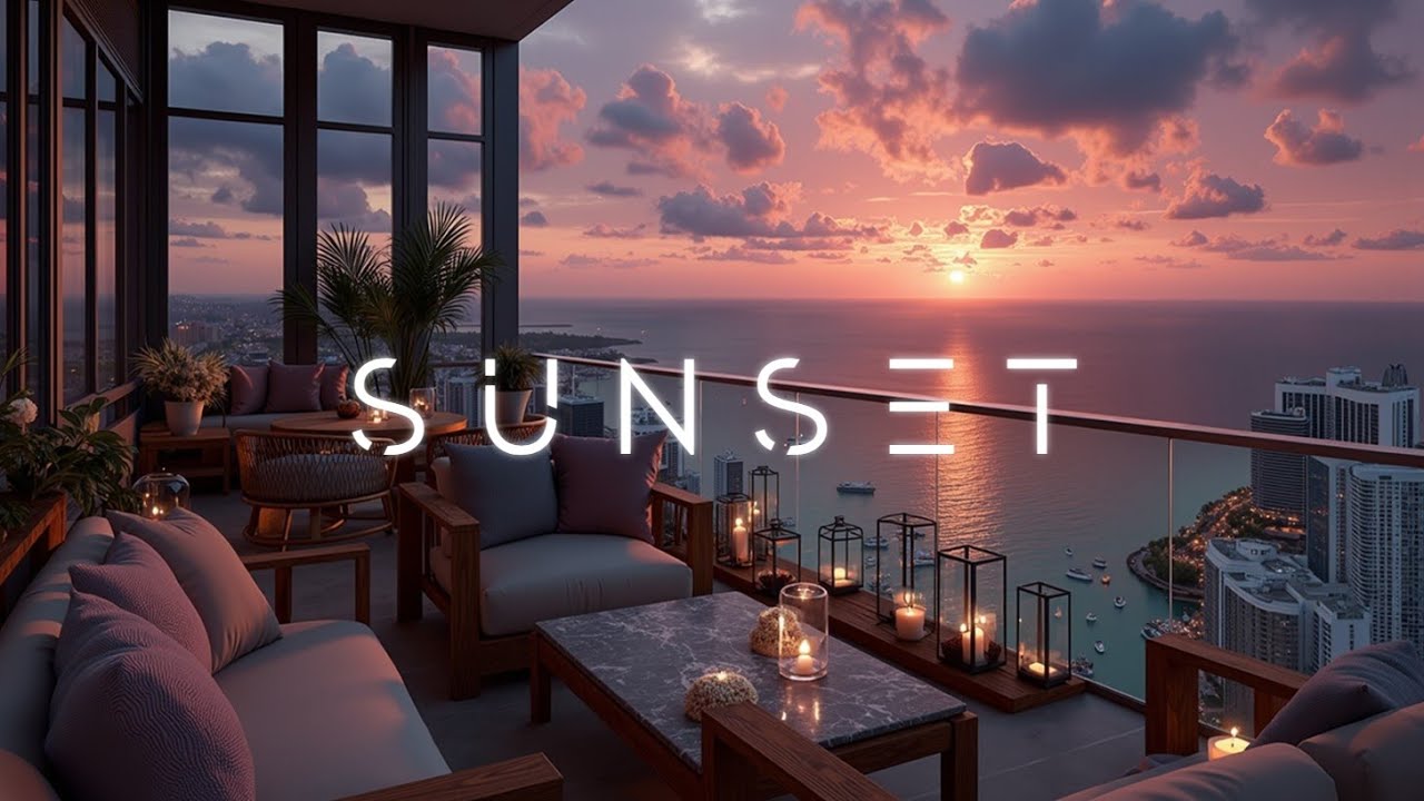 Sunset Deep House Mix 2026 | Chillout Melodic Vibes on a Rooftop Balcony