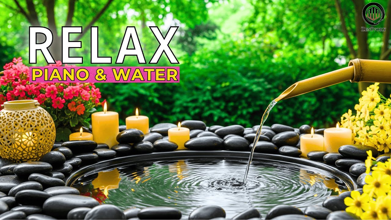 Relaxing Piano 🌼✨ | Peaceful Water Sounds for Deep Inner Calm