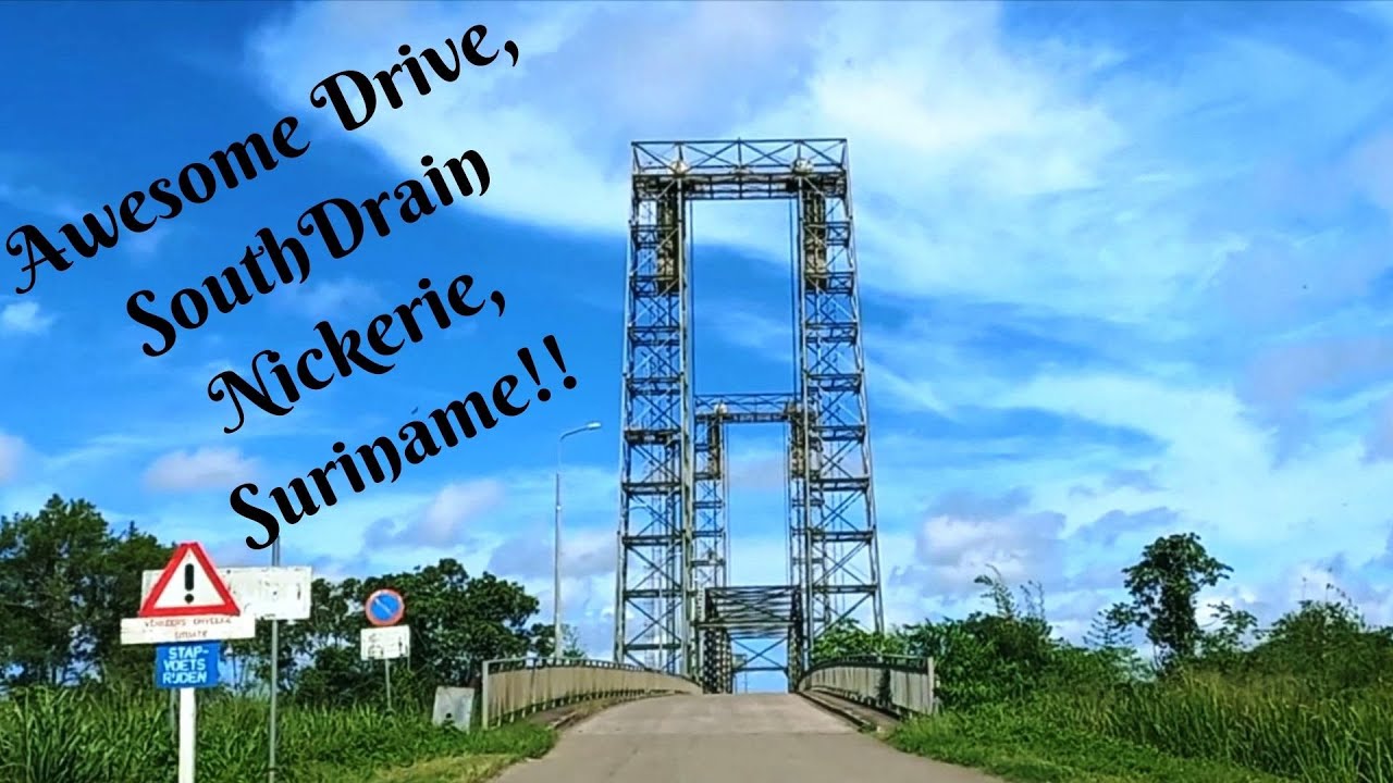 Awesome Drive Southdrain, Никери, Суринам!!