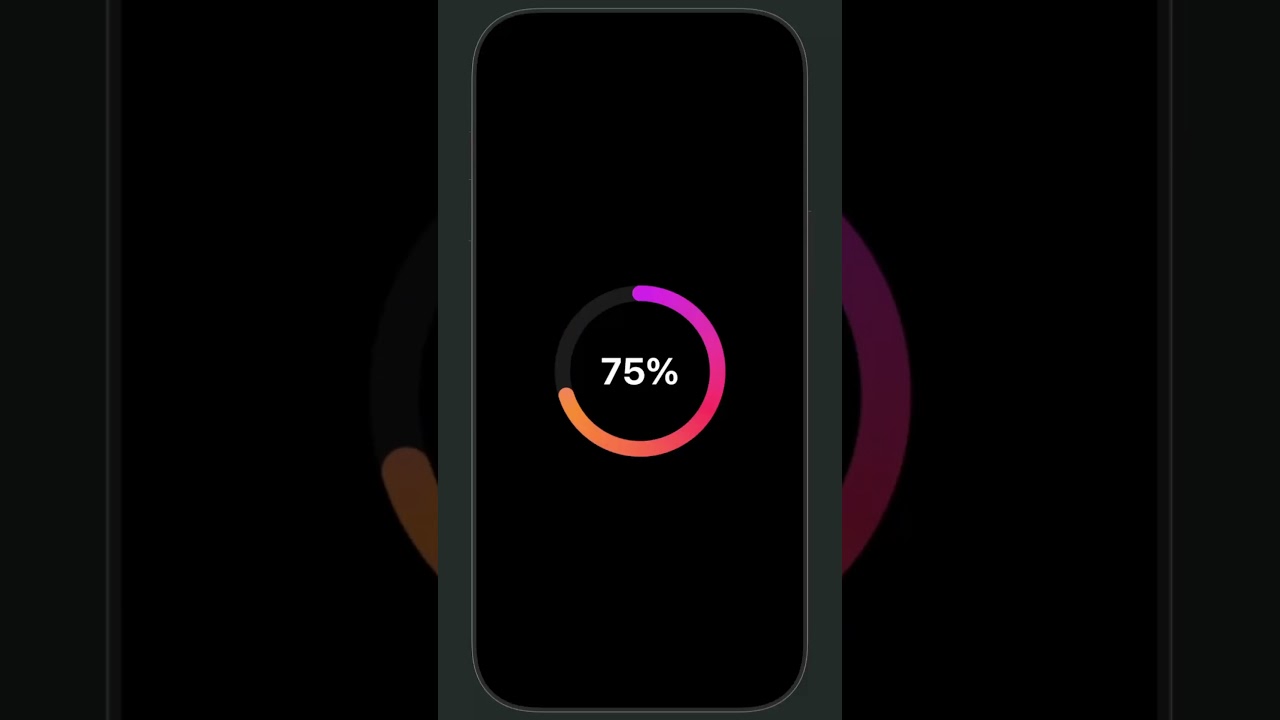 SwiftUI progress circle tutorial - simple & reusable  #iosdevelopment #swiftui #iostutorials