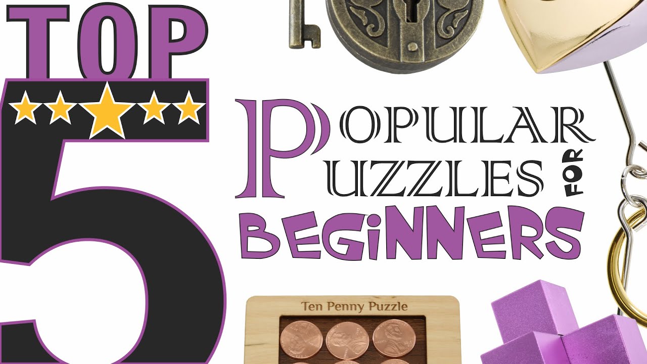 Top 5 Popular Puzzles for Beginners