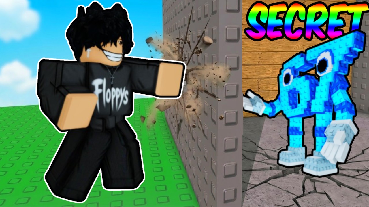 I Punched WALLS For BRAINROTS in Roblox!
