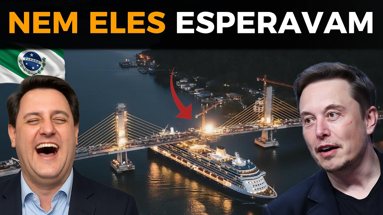 A INCRÍVEL visão no meio da ponte de Guaratuba AGORA! Megaprojeto no Paraná!