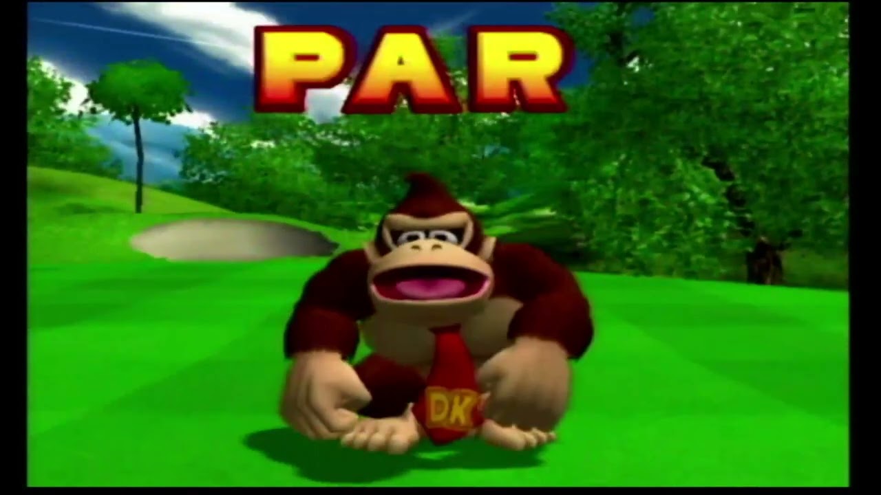 Mario Golf: Toadstool Tour: Lakitu Valley Stroke Play 3 player 60fps