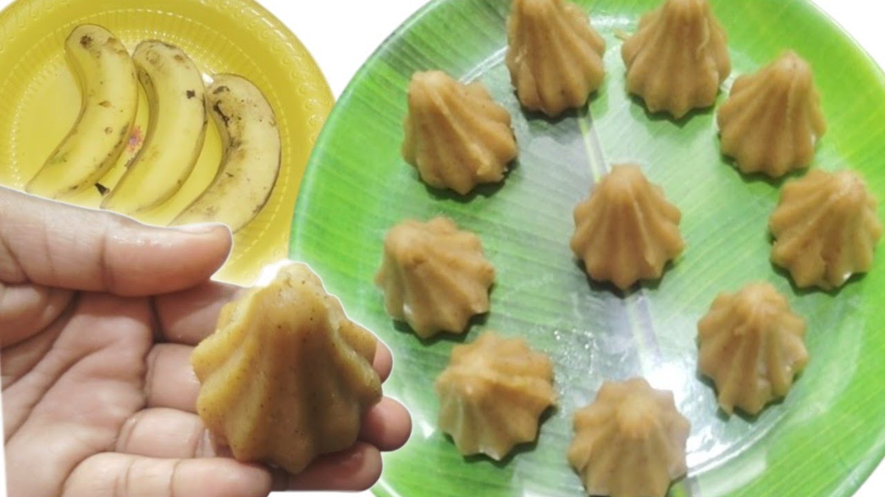 Modak |केळी पासून मोदक अगदी पंधरा मिनिटात बनवण्याची सोपी पद्धत |Modak recipe/modak recipe in marathi
