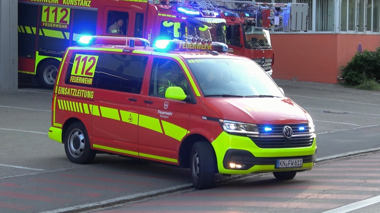 [NEUER ELW & Leih-DLK] - Löschzug Feuerwehr Konstanz