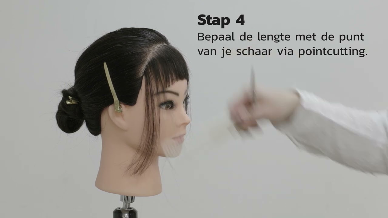 Step-by-step Disconnected Bangs
