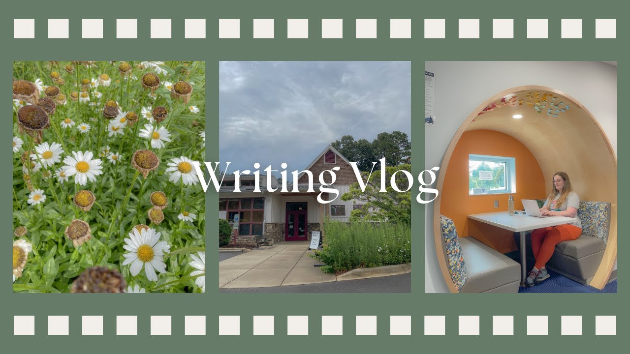 Writing Vlog 👩🏼‍💻📚 July 2025