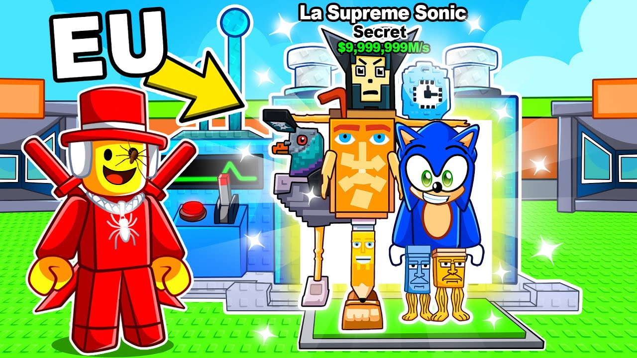 Criei Meu BRAINROT SECRETO no Roblox!