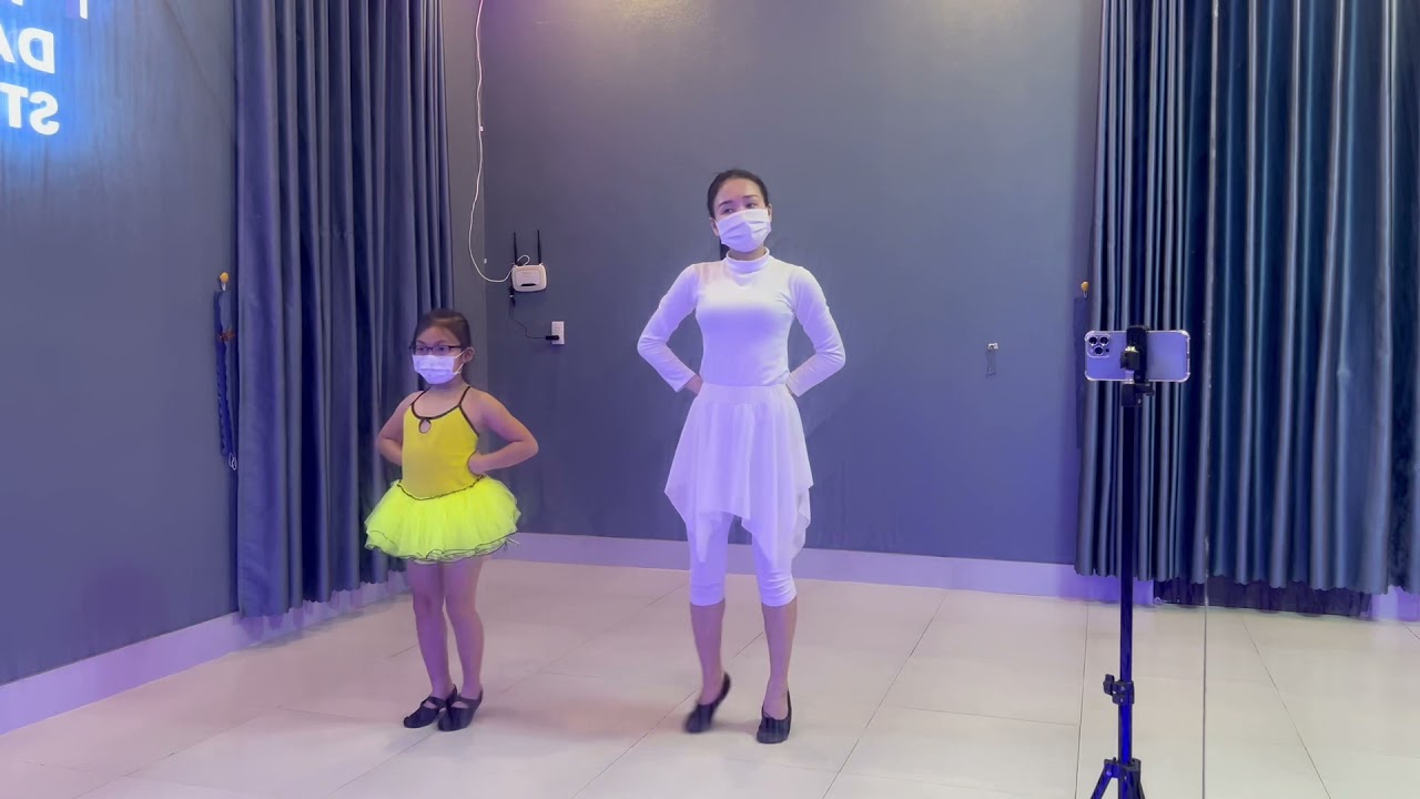 Hướng dẫn múa Nét Việt(múa nón) - Biên đạo: Cô Thiên Trang