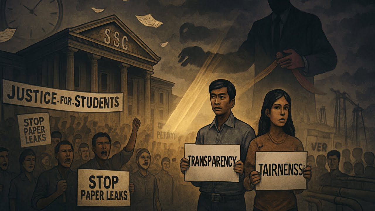 ⚖️📚 SSC Chaos: A Nationwide Crisis Unfolds 🔥🇮🇳 | Exam Scandal & Student Struggles