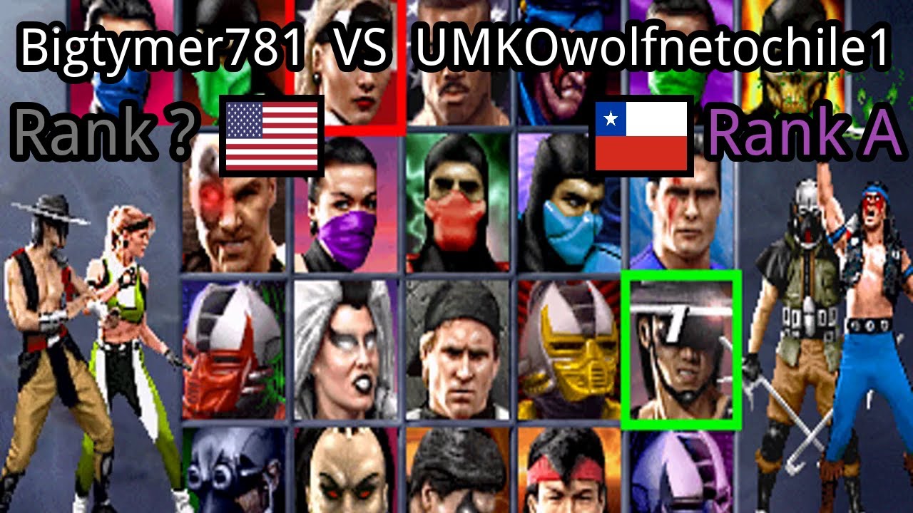 Ultimate Mortal Kombat 3: (US) Bigtymer781 vs (CL) UMKOwolfnetochile1 - 2021-11-15 00:19:00