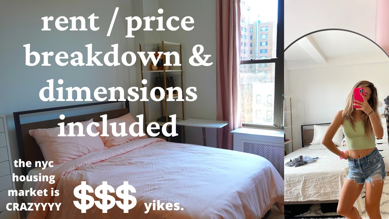 NYC Studio Apartment Tour (~300 sq ft, manhattan) | small & minimal!!
