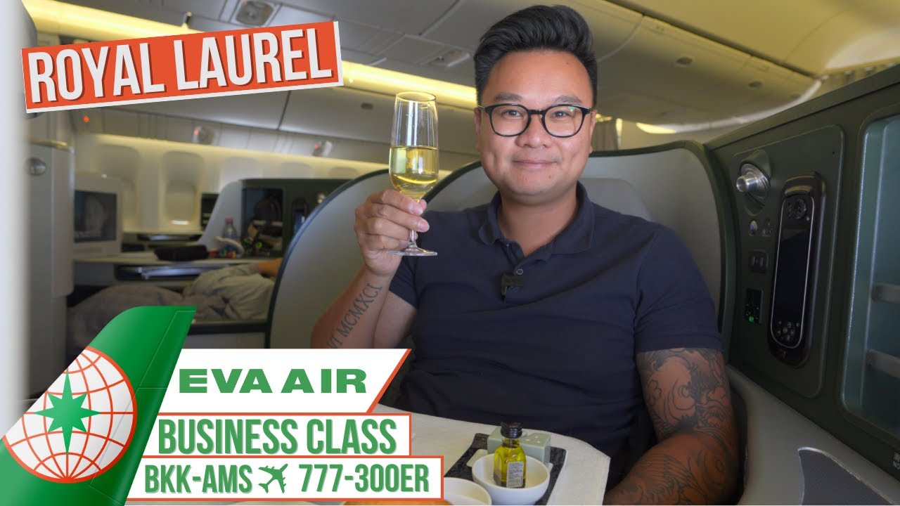 EVA Air Business Class 777-300ER Review &middot; Bangkok - Amsterdam