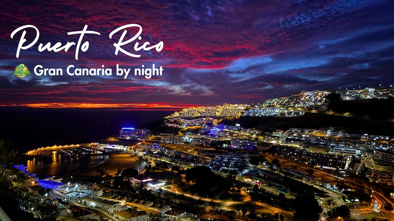 INCREDIBLE night sky over PUERTO RICO Gran Canaria ✨