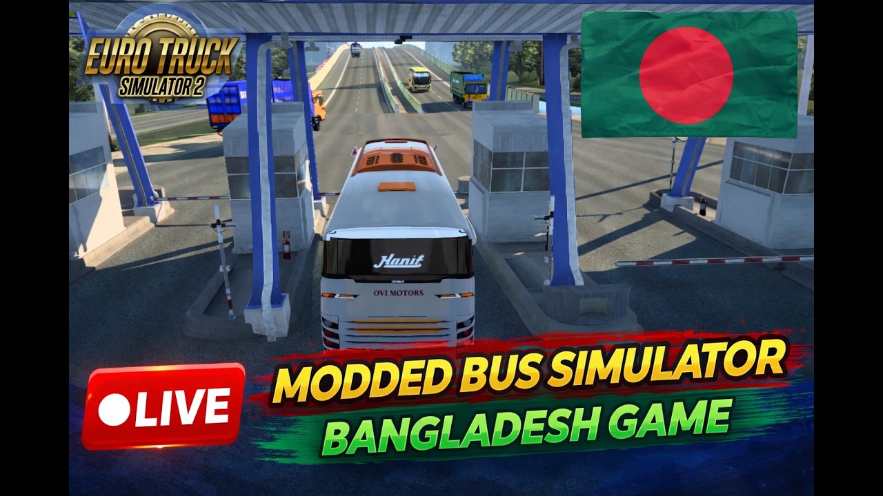🔴 LIVE | BUS SIMULATOR BD|ETS2 BUS Mod|#gaming #ets2busmod #busgamebdlive #DarkFlameGaminglive