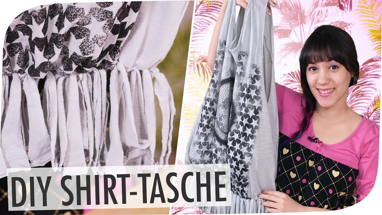 #flipdiy | Tasche aus altem Shirt mit breedingunicorns