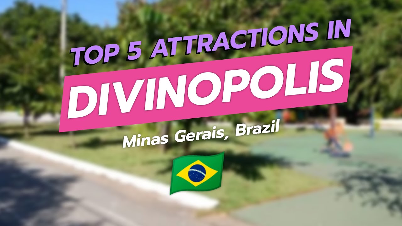 Топ-5 достопримечательностей Дивинополиса, Минас-Жерайс 🇧🇷 | CityGems Travel 🏙️🌳⛪🏛️🛍️