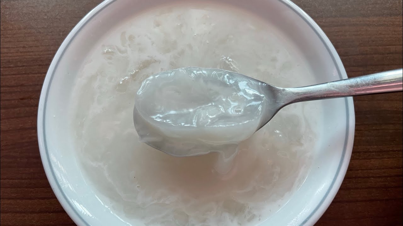Palm Seed with Glutinous Rice Dessert l បង្អែមបបរគ្រាប់ត្នោត
