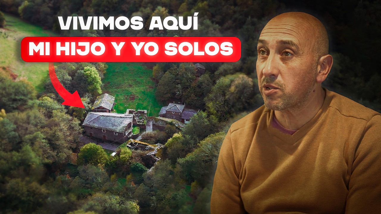 ASÍ SOBREVIVEN PADRE E HIJO en una aldea sin comunicación