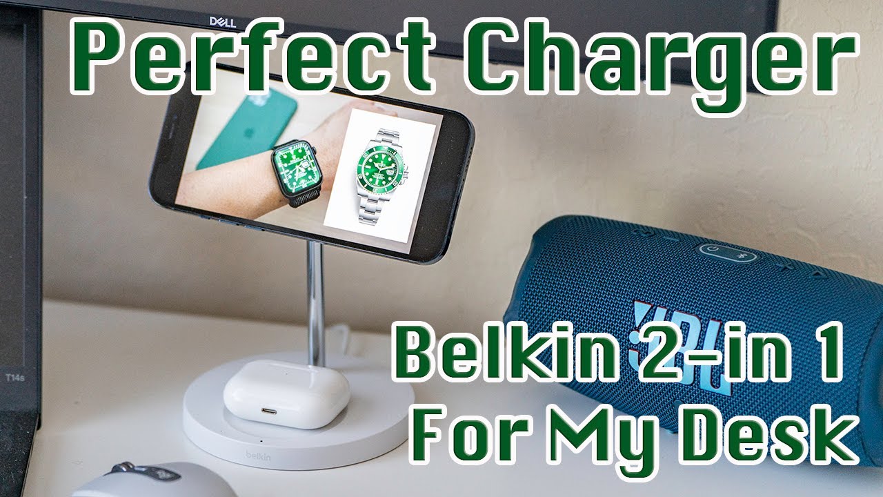 Perfect Charger for My Desk Setup | Belkin MagSafe 2-in-1 Boost Charge Pro Unboxing and Review