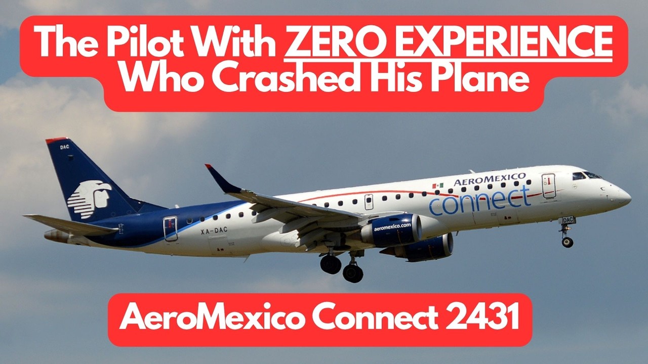 Unqualified and Unlicensed In The Cockpit  |  The Terrible Flight Of AeroMexico Connect 2431