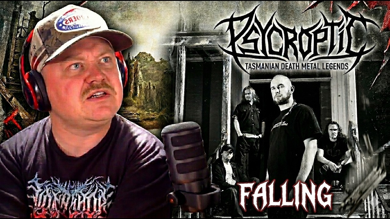 Tasmanian Death Metal Royalty! | Psycroptic - FALLING (Reaction)