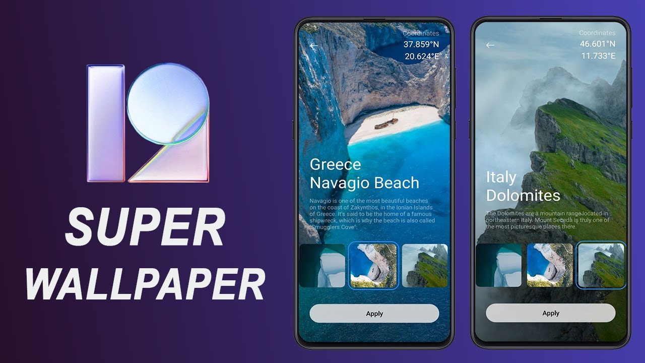 ENABLE MIUI 12.5 ITALY & GREECE SUPER WALLPAPER NEW UPDATE ON ANY XIAOMI PHONE [No Root]