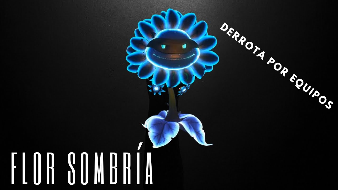 Derrota por equipos - - - flor sombr&iacute;a.