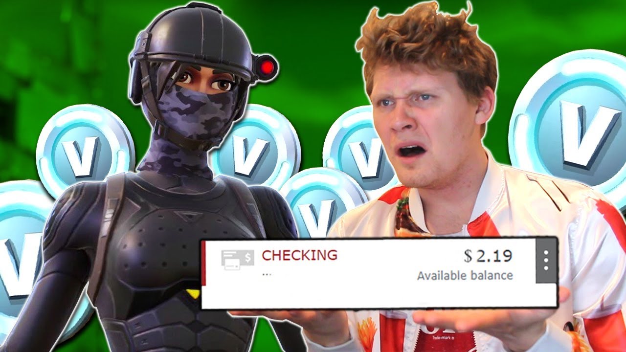 FORTNITE: BATTLE ROYALE MADE ME GO BROKE!