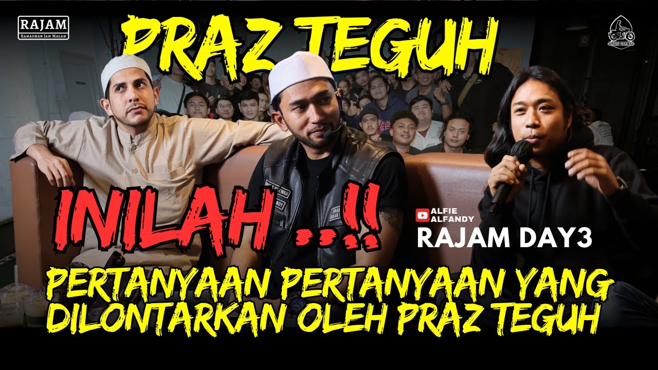 ALFIE ALFANDY - DETIK DETIK PRAZ TEGUH BERTANYA ?? ( BIKIN NGAKAK )