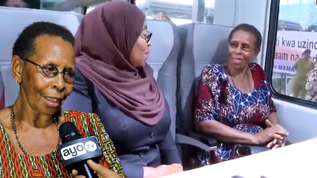 BIBI ALIYEKAA SITI MOJA NA RAIS SAMIA KWENYE TRENI AONGEA “USALAMA TAIFA, WANANIOGOPA, MUUZA DUKA”