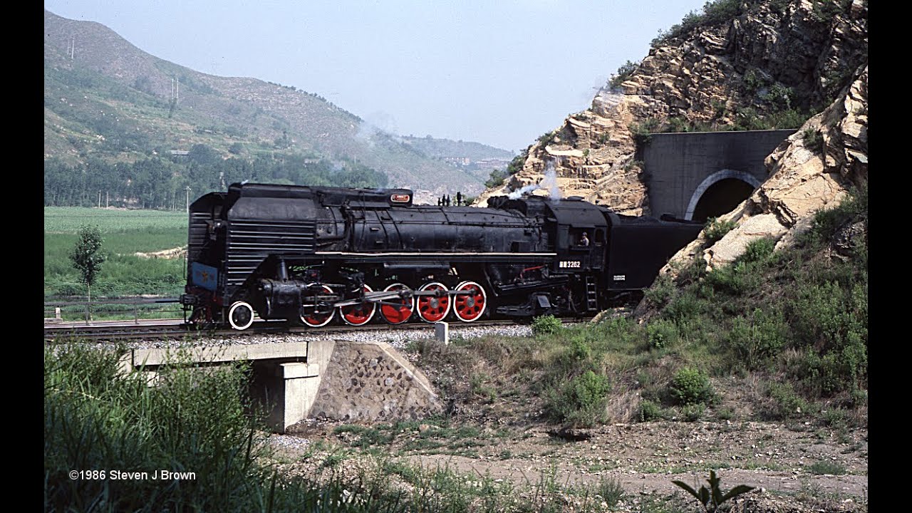 By Rail in China 1986 - A Search for Steam!