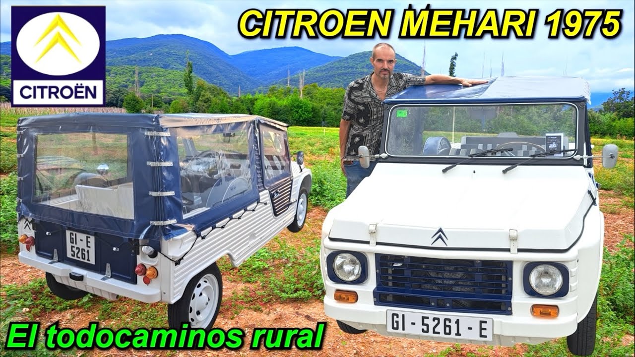 ⛽Citroen Mehari 1975, el todocaminos rural. Fabricado en Vigo. #citroenmehari