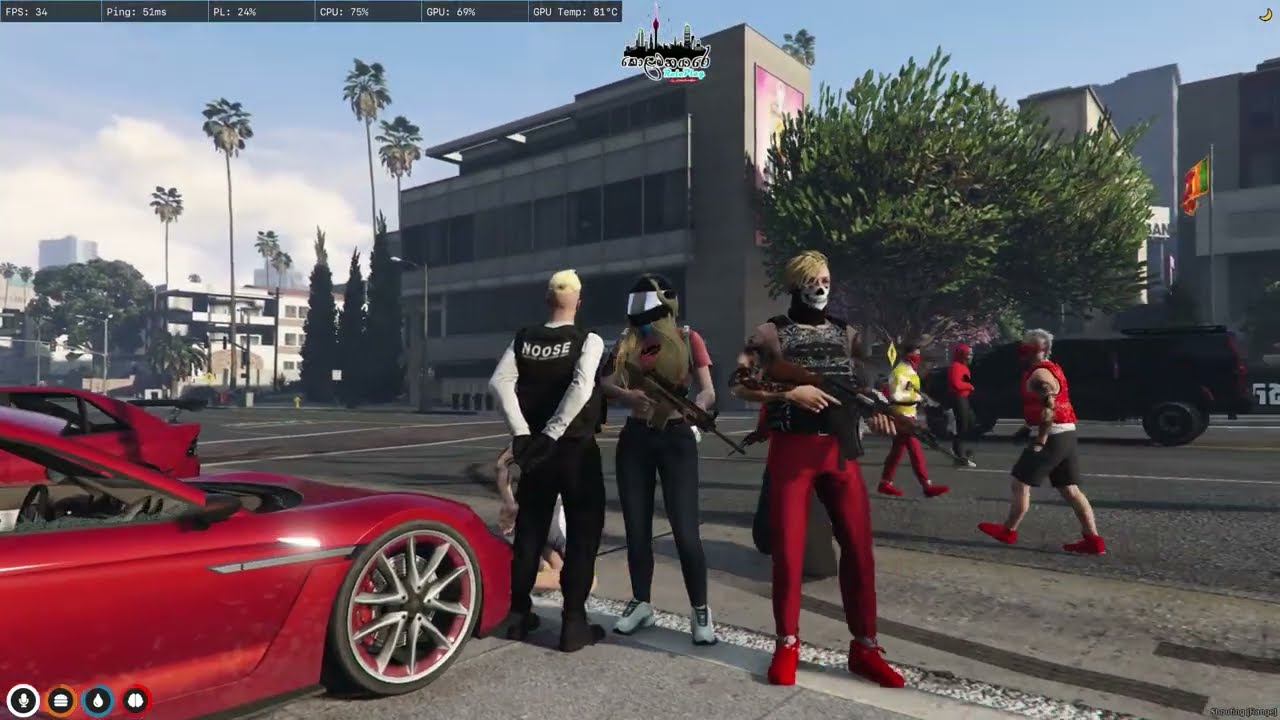 Vagos Vs Chang + Yakuza + Civilian | Colombanagare Hamination RP Paking |12vs30@janiyastreaming