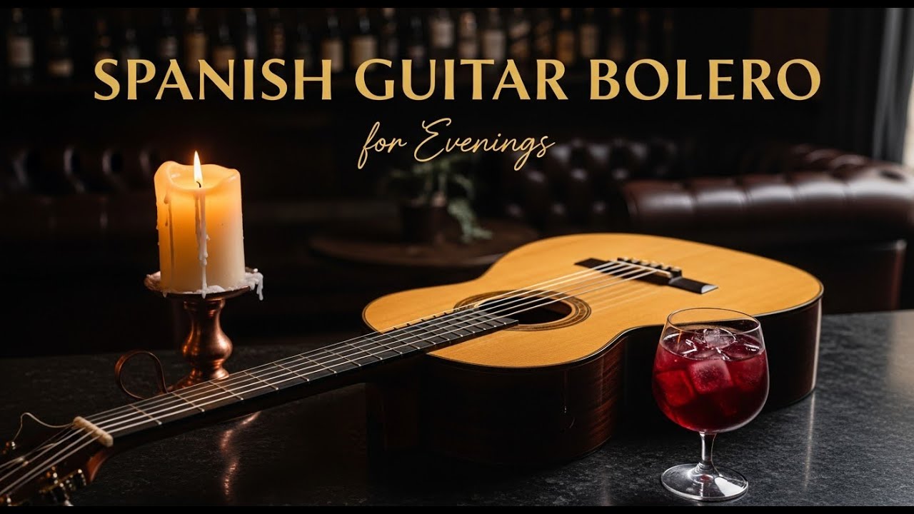 Spanish Guitar Bolero for Evenings | Relaxed Bar Music