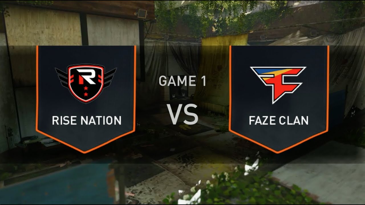 Faze Clan Vs Rise Nation | MLG Orlando Open 2016 Day 1