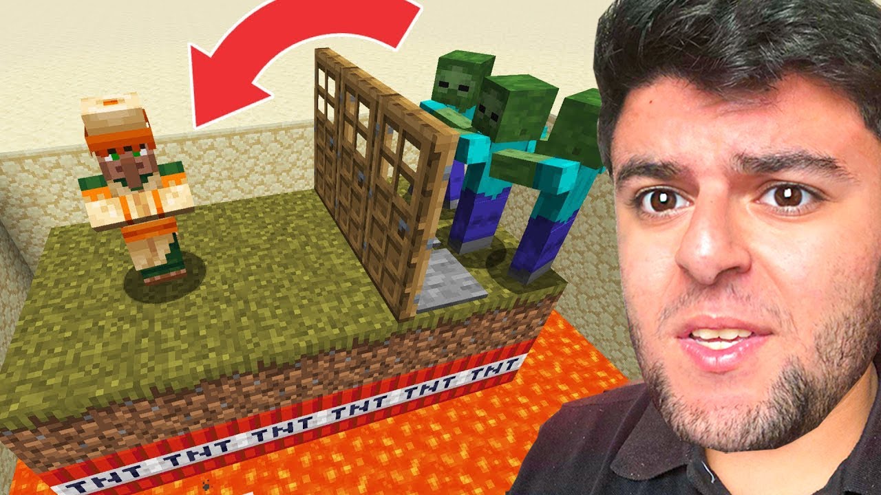 Minecraft'ში ზომბების IQ დავტესტე!