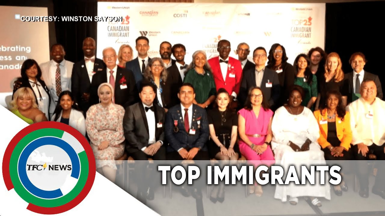 Filipinos named among Top 25 Canadian immigrants | TFC News British Columbia, Canada