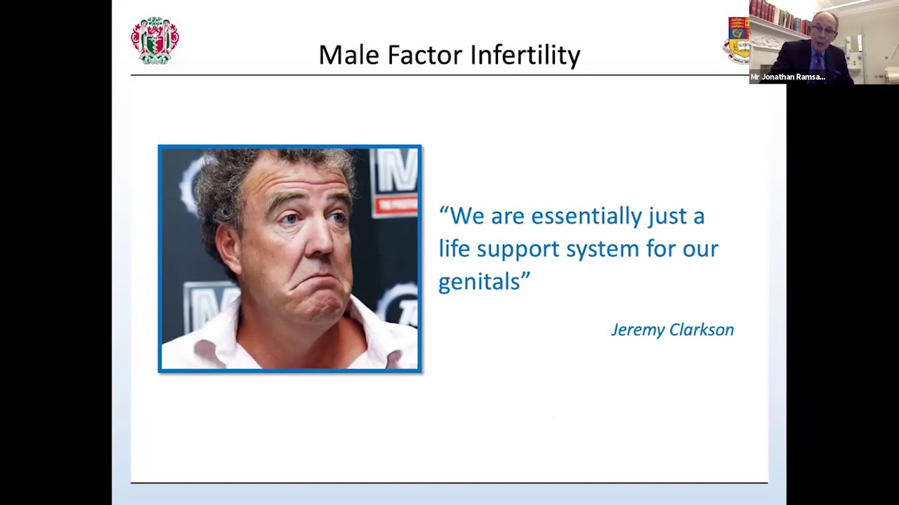 Male infertility - semen analysis and other investigations